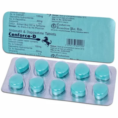 Cenforce D, Sildenafil + Dapoxetine