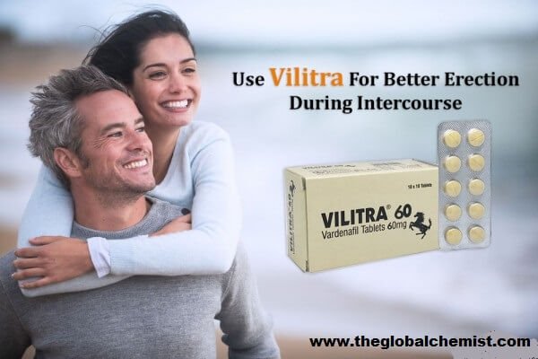 Treat severe sexual impotency with Vilitra 60 mg vardenafil
